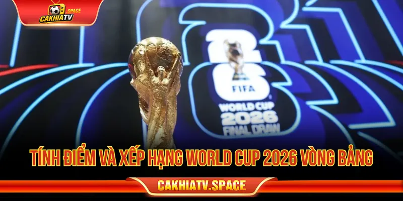World Cup 2026 Vòng Bảng - Thể Thức Và Cách Tính Điểm Cách tính điểm và sắp xếp thứ hạng World Cup 2026 vòng bảng