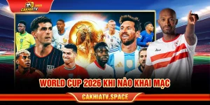 World Cup 2026 khi nào khai mạc